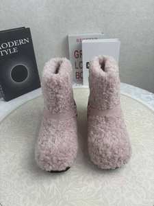 <span class=keywords><strong>Bottes</strong></span> d'hiver pour femmes en fourrure avec boucles de ceinture, <span class=keywords><strong>bottes</strong></span> courtes en polaire doublées de fourrure, chaussures épaisses et chaudes en coton, <span class=keywords><strong>bottes</strong></span> chaudes en peluche à la cheville - Product Image 3