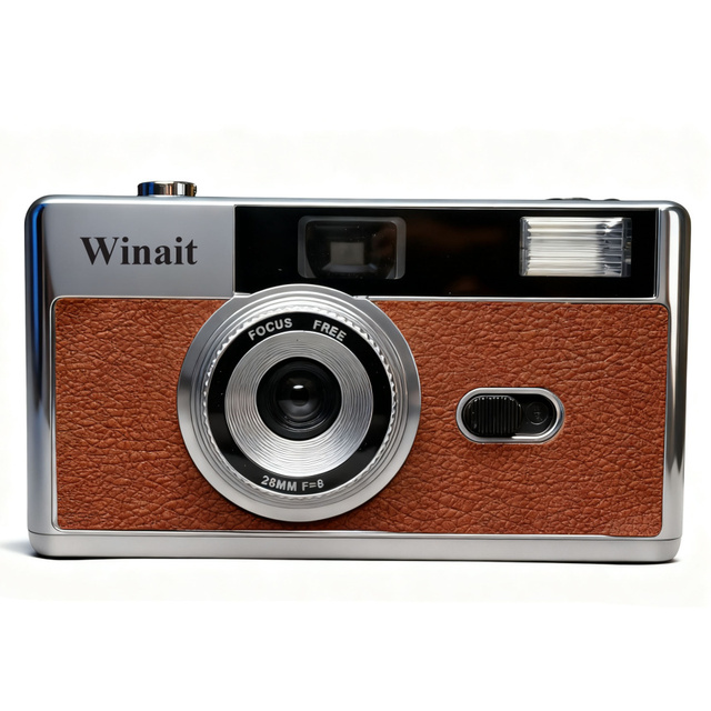 Winait 35mm Reusable Film Camera with Flash