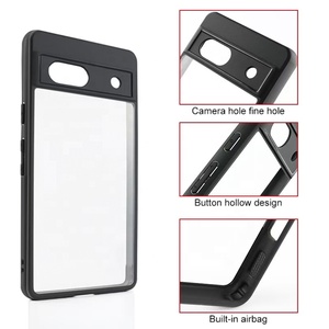 <span class=keywords><strong>Coque</strong></span> en TPU souple de 2mm pour Google Pixel 7A <span class=keywords><strong>8A</strong></span> 9A 8Pro 9Pro XL Housse rigide pour PC Transparent 1.5mm PC pour Google Fold Clear Phone Case - Product Image 5