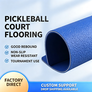 Pickleball Court Mat Interlocking <b>PVC</b> <b>Tiles</b> Eco-Friendly Anti-Bacterial Portable Outdoor Multi-Sport Shock Sports Flooring - Product Image 3