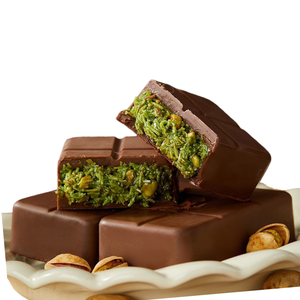 Pesanan Grosir Besar Biskuit Cokelat Pistachio Cokelat Dubai Cokelat Dubai Thousand Silk Crisp untuk Pernikahan, Natal - Product Image 2