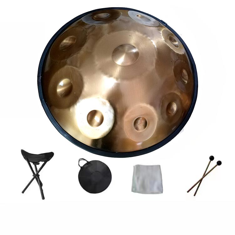 韓国楽器 ケンガリ 大小セット Kurd D Minor Treatment Music Instrument - Handpan Brake Drum