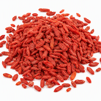 Groothandel Bulk Natuurlijke Gedroogde Topkwaliteit Biologische Goji-bessen Gezonde Kauwbare Rode Wolfberry Snack Fruit voor Trailmix Granola Yoghurt