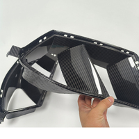 Conduits d'admission d'air avant en fibre de carbone sèche style MP personnalisés pour BMW G80 M3 G82 M4 – Prises d'air avant en carbone pour pare-chocs