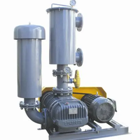 Pompe à vide de ventilateur industriel à haute pression de canal latéral de poussière d'anneau d'air de racines d'OEM
