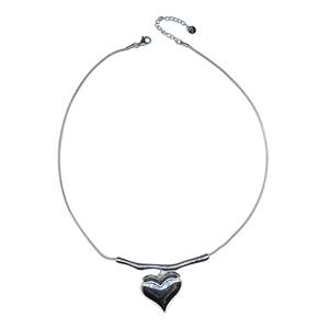 Collar con Colgante de Corazón de Acero Inoxidable 316L, Chapado en Oro PVD, Joyería Fina Sostenible y Resistente - Product Image 1