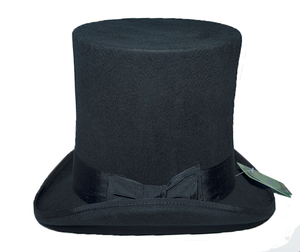 R118 100% Unisex Wool Top <strong>Hat</strong> Genuine Presidential <strong>Hat</strong> Wool Felt Fedora Cap Magic <strong>Hat</strong> <strong>Hight</strong> 22CM - Product Image 5