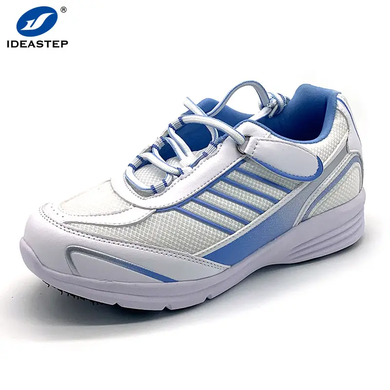 Ideastep Well-fitting Men's Sport Shoes for Preventive Care Accommodates Removable Orthotics Comfort Athlete Shoes