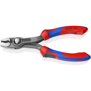 Alicates KNIPEX 82 02 150 SB TwinGrip con capacidad de agarre frontal y lateral, con mangos cómodos, gris atramentizado, 150 mm - Product Image 2