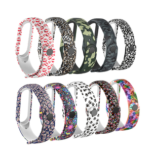 BOORUI cinturino stampato per <span class=keywords><strong>Mi</strong></span> <span class=keywords><strong>Band</strong></span> <span class=keywords><strong>5</strong></span> comodo cinturino di ricambio per xiaomi <span class=keywords><strong>Band</strong></span> 3/4/<span class=keywords><strong>5</strong></span> all'ingrosso - Product Image 2