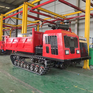 Autocarro con cassone ribaltabile Diesel 3ton 5ton pista di gomma Mini cingolato autocarro con cassone ribaltabile - Product Image 2