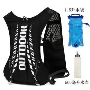 Sac à dos d'hydratation pour la course à pied en plein air en nylon PVC, sac à dos de sport pour marathon, jogging, alpinisme, course à pied, cyclisme pratique - Product Image 1