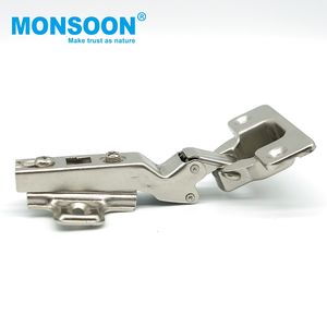 Charnière dissimulée pour armoire de cuisine en fer, 35 mm, réglable à 90 degrés, finition nickel, pour mobilier d'hôpital et d'école - Product Image 3