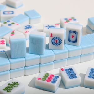 Budget American <b>Mahjong</b> Game <b>Set</b> Durable Scratch Resistant Tiles Simple Style for Family Gathering and Daily Entertainment - Product Image 1