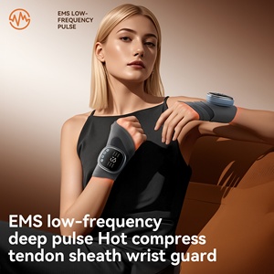 Almohadilla Térmica Inalámbrica EMS para Manos, Compresa Caliente Recargable, Soporte para Muñeca, Banda Eléctrica con Calor, Masajeador de Muñeca - Product Image 6