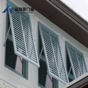 Custom Size Outdoor <strong>Aluminum</strong> <strong>Shutters</strong> Powder Coated Weatherproof for Windows <strong>Exterior</strong> Bedroom for Warehouse Use - Product Image 4