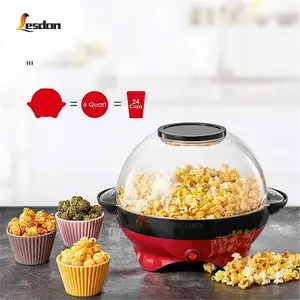 Home Mini Electric commercial electromagnetic popcorn caramel mixer filling and cotton candy make machine a popcorn