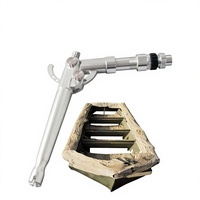 Canne à pêche à la traîne A1 Topline-Echo 6061 en aluminium à action lente, réglable, avec poignée coudée, pour la pêche en bateau, gros gibier, eau salée, 800g, robuste