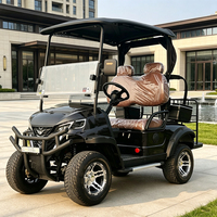 Carrito de Golf Eléctrico de 2 Plazas al por Mayor con Aire Acondicionado y Carrocería Cerrada para Países Fríos