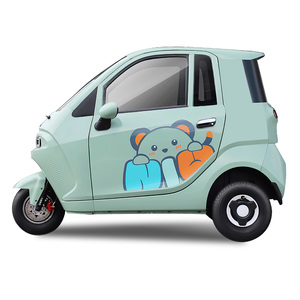 Triciclo Eléctrico Cerrado para Pasajeros KEYU con Certificación Europea EEC COC 60V1500w - Product Image 6