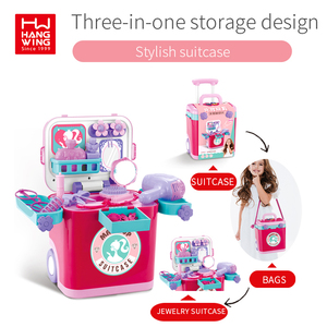 HW TOYS valigie musicali Sound Soft Lights set di valigie gioielli per piccole case Giocattoli per razze Giocattoli per ragazze - Product Image 2