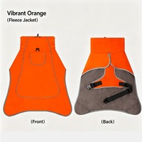 Veste d'aventure coupe-vent pour chien avec logo personnalisé, veste d'extérieur pour animaux de compagnie, vert armée, noir, imperméable, pour chiens de taille moyenne à grande