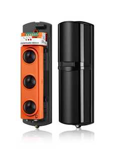 Sistema de alarma de seguridad perimetral 3 haces 250m Sensor fotoeléctrico infrarrojo para exteriores Anti Tamper - Product Image 4