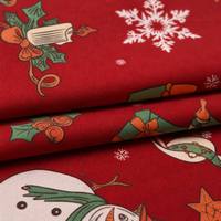 Housses de canapé et de fauteuil extensibles en tissu tricoté en soie de lait à imprimé numérique, respirantes et légères, style Noël, directement de l'usine