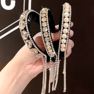 Pinza de Pelo con Perlas y Diamantes de Imitación de Lujo, Moda 2022, para Moños, Cola de Caballo, Pasador, Accesorios para el Cabello - Product Image 4