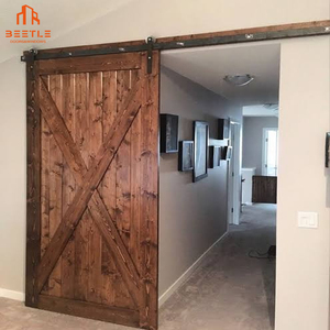 <span class=keywords><strong>Porte</strong></span> de grange rétro en bois massif, laissant le temps de couler doucement dans le grain du bois - Product Image 3