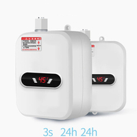 Nouvel Arrivage Chauffe-eau Électrique Instantané en Acier Inoxydable pour Salle de Bain, Ensemble Robinet de Douche
