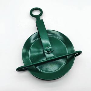 İskele malzemeleri kaldırma araçları Gin tekerlek 10in kaldırma tekerleği tüm çelik halat makarası yükleme kapasitesi ile test - Product Image 1