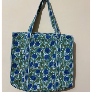 กระเป๋าโท้ทผ้าฝ้ายลายชนเผ่าแบบเย็บติดกัน ชุดกระเป๋า 3 ใบ ทำมือ พร้อมปรับแต่งได้ กระเป๋าสะพายข้าง ราคาขายส่ง - Product Image 1