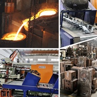 Corps de vanne solénoïde rouge de précision personnalisé OEM Runpeng, moulé sous pression en aluminium, usinage CNC robuste, actionneur pneumatique hydraulique