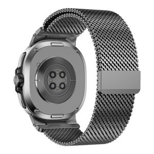 Correa de Acero Inoxidable Magnética Upro Luxury Milanese Loop para Samsung Galaxy Watch Ultra 47mm 8 46mm para Watch 8 Explorer - Product Image 3