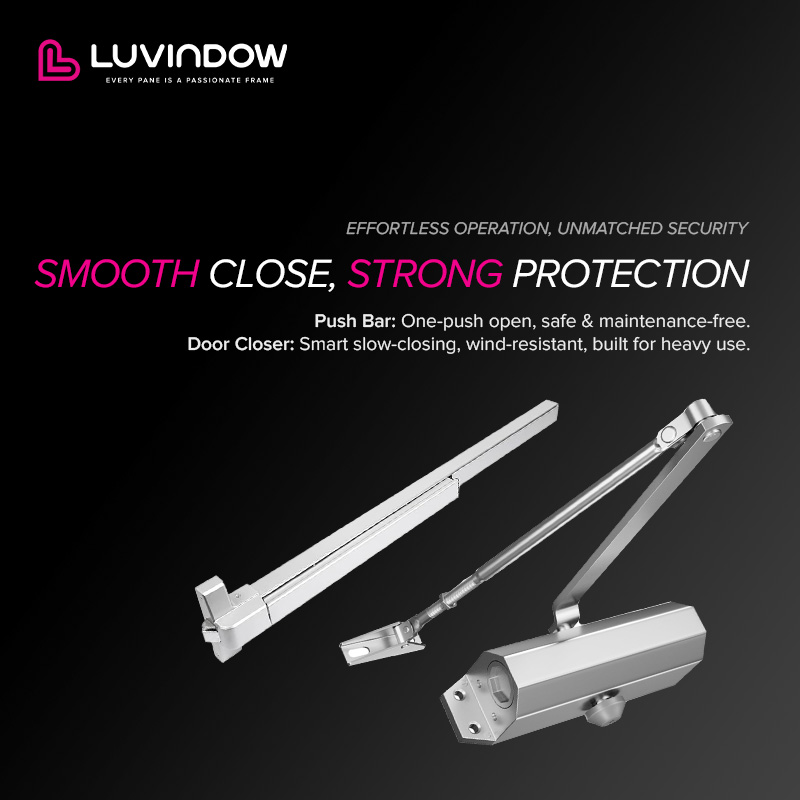 aluminum digital door lock