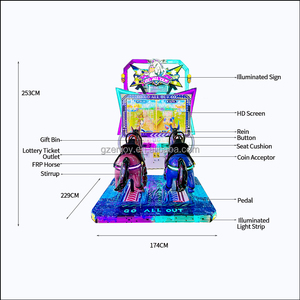 Simulatore di Equitazione Interattivo, Macchina da Gioco per Parchi Divertimento, Attrezzatura per Equitazione Interattiva - Product Image 5