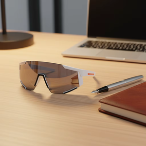 <span class=keywords><strong>Lunettes</strong></span> de soleil de sport de luxe Pra Fashion pour femmes et hommes, protection UV400, verres PC, pour le vélo et le cyclisme - Product Image 2