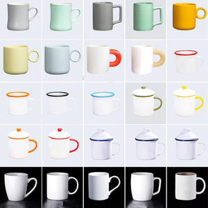 Taza de cerámica personalizable de 350ml con logotipo personalizado, sublimación, regalo de empresa corporativa, café de porcelana de color seguro, modelo ODM - Product Image 5
