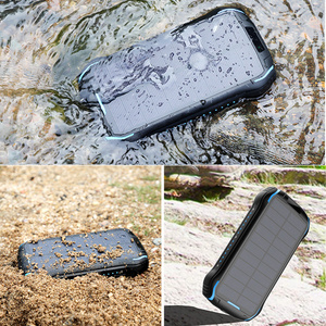 Portátil de alta capacidad Solar Powerbank 26800Mah Cargador solar a prueba de agua Banco de energía 20000Mah/ - Product Image 6