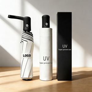 Parapluies Automatiques Promotionnels Pas Chers de Haute Qualité OEM en Gros, Parapluies Personnalisés 8K Coupe-Vent avec Logo - Product Image 1