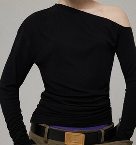 Женская блузка с отложным воротником и длинным рукавом - Product Image 3