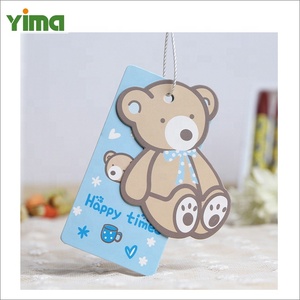 Tùy chỉnh màu sắc in nhựa hoặc giấy treo tag phim hoạt hình Thẻ đặc biệt hình giấy treo tag Trung Quốc Chất lượng cao nhà máy FSC - Product Image 1