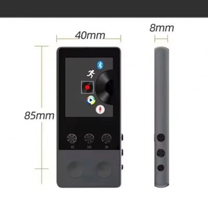 Nuovissimo Lettore Musicale <span class=keywords><strong>MP3</strong></span> BT con Schermo Grande e Pulsanti Completi, 1.8 Pollici, 8GB/16GB, Funzione Sport con Altoparlante Integrato - Product Image 2
