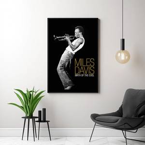 SQ Jazz Music Poster Miles <span class=keywords><strong>Davis</strong></span> Cool Hard Bop Modal Canvas Prints Películas Wall Art Painting - Product Image 4