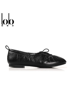 Zapatos Planos de Ballet de Lujo para Mujer, Primavera 2026, Moda Primavera, Zapatos Planos de Cuero Genuino Plateado, Plantillas de Goma, Alta Calidad - Product Image 3