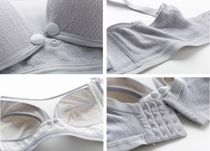 Nouveau soutien-gorge en dentelle pour femmes enceintes, soutien-gorge d'allaitement respirant, sous-vêtements d'allaitement avec bouton ouvert sur le devant - Product Image 6