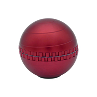 Moulin à billes avec dents aiguisées, logo personnalisé, détachable, en aluminium de qualité supérieure, moulin gyroscopique, moulin à tabac OEM, accessoires pour fumeurs