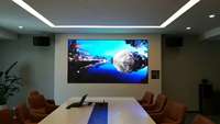 Écran LED vidéo mural intérieur fixe pour affichage publicitaire, garantie 5 ans, haute luminosité, gestion du contenu à distance pour exposition
