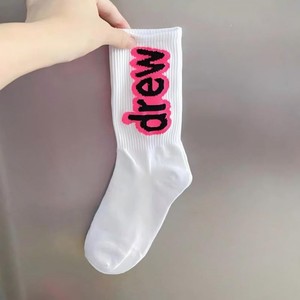 Customizable Logo Mid-calf Cotton Letter <strong>Socks</strong> Trendy Street Hip-hop Style Sporty <strong>Socks</strong> Candy-colored Versatile Breathable <strong>Socks</strong> - Product Image 4
